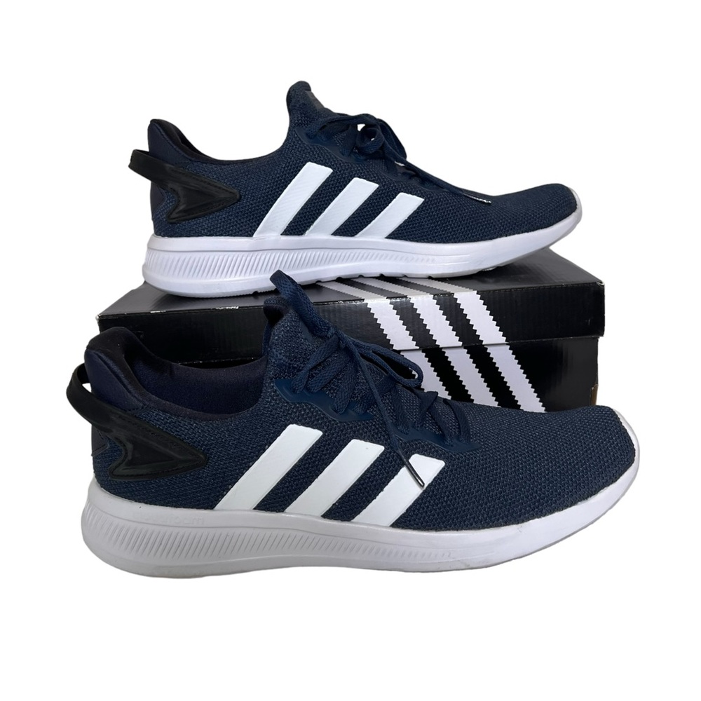 Adidas Seeley Men’s Running Shoe Size 11.5 NXT NWB Navy White Trainers